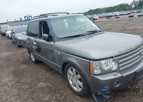2007 Land Rover Range Rover Hse из США, поврежденный, VIN SALME15447A250911